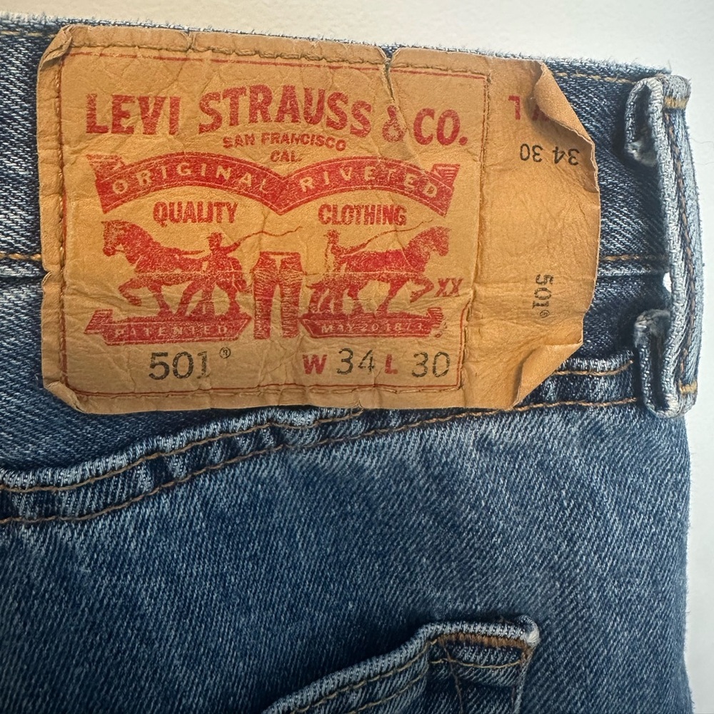 Levi’s 501s